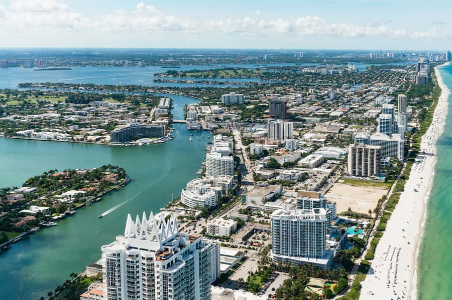 Helicopter Tour: Fort Lauderdale City and Beaches - Wildlife spotting: sharks and rays in their natural habitat