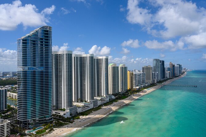 Helicopter Tour- Hard Rock Guitar, Miami & Gold Coast Tour - Miami Beach and Hollywood Beach Broadwalk: Landmark Views You Can Name