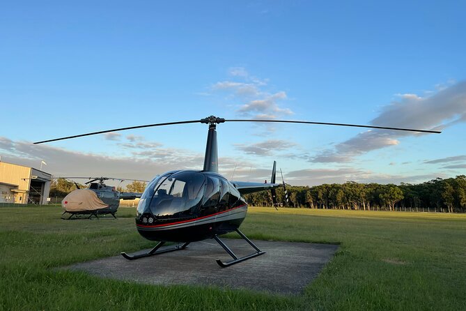 Hunter Valley Broken Back Range Helicopter Flight from Cessnock - Over the Wineries and Gardens: Getting Your Bearings Fast