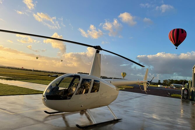 Hunter Valley Romantic Bubbly Breakfast Helicopter Tour from Cessnock - Champagne Breakfast at Peterson House or Cafe Enzo