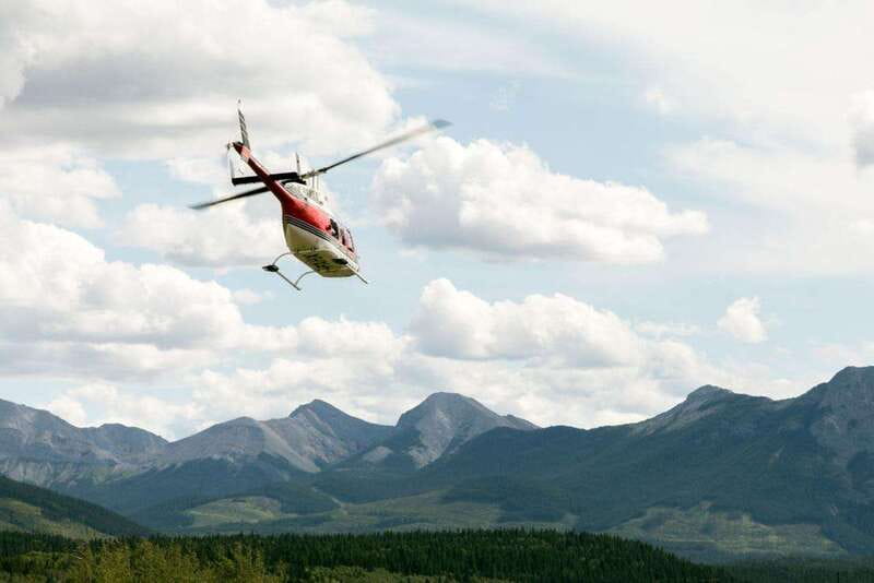 Kananaskis: 30-Minute Heli Tour of Minnewanka Lake and Banff - Coming Back Past Townsend and the Ghost Peaks