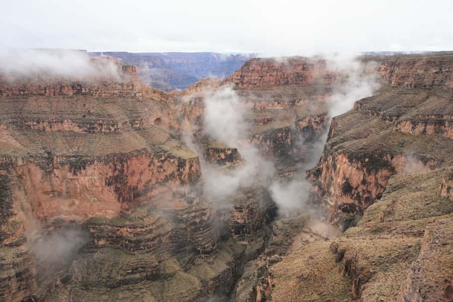 Las Vegas: Grand Canyon West Rim Tour with Helicopter Flight - Eagle Point and Guano Point: Rim Views That Are Set Up for Photos
