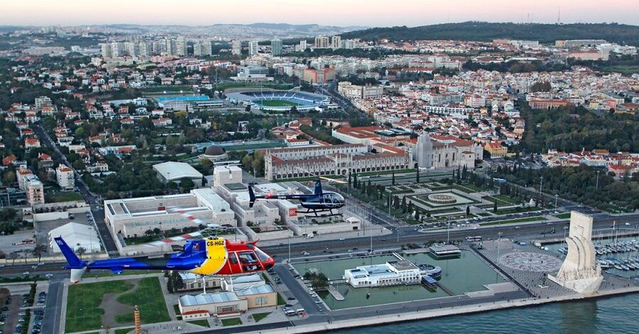 Lisbon: Helicopter Tour over Belem - The museum stop that changes how you see Lisbon: MAAT from the air