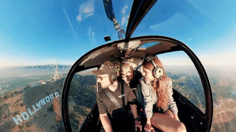 Los Angeles Helicopter Tour & Malibu Mountaintop Landing - Hollywood and the celebrity neighborhoods: what you’re seeing up there