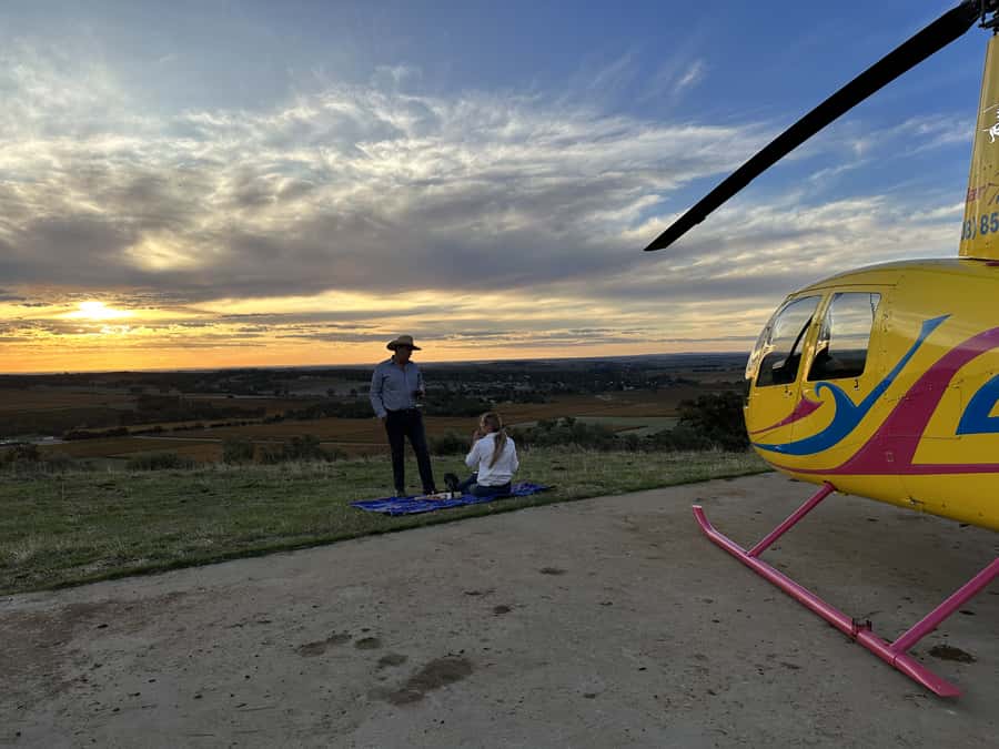 Lyndoch: Barossa Valley Helicopter Flight & Romantic Picnic - Why a helicopter picnic in the Barossa feels like a planned-for-romance day