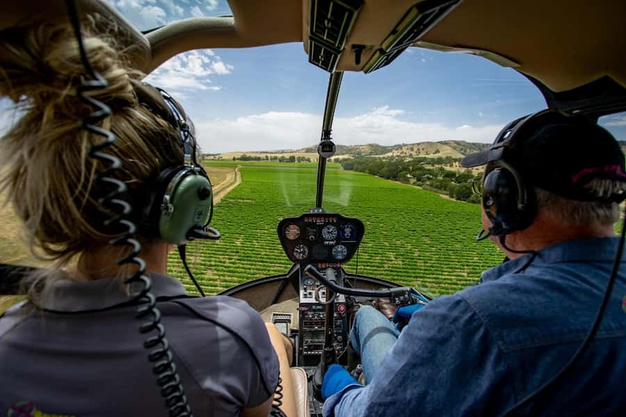 Lyndoch: Barossa Valley Helicopter Flight & Romantic Picnic - Practical rules that affect comfort: shoes, hats, selfie sticks, and clothing