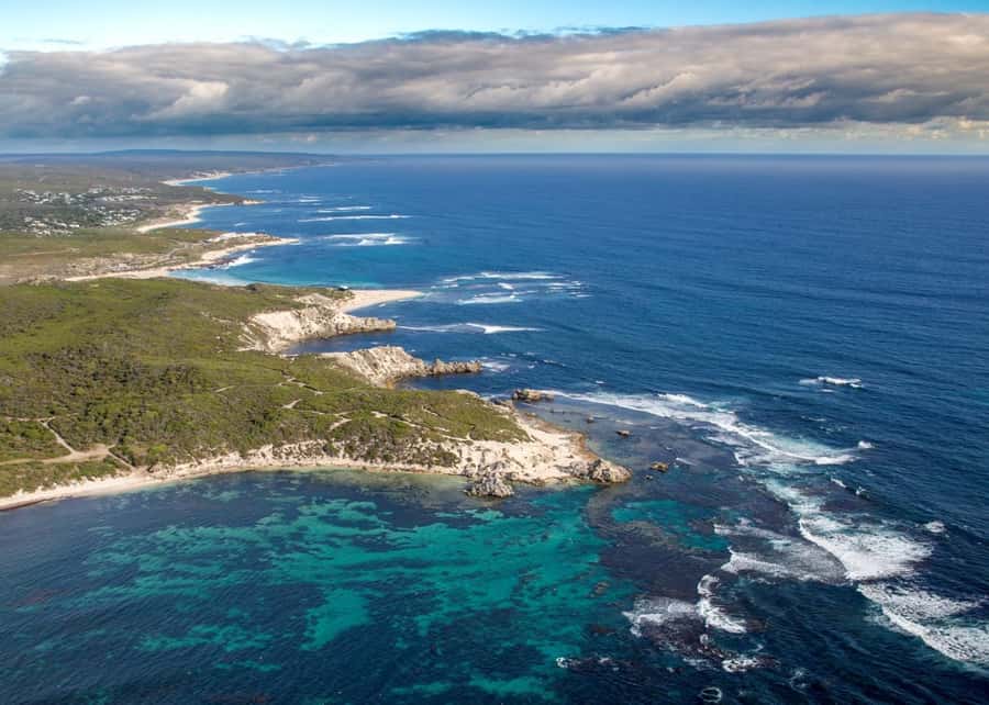 Margaret River: 60 min scenic helicopter flight - Cape Leeuwin route: two oceans meet, plus Augusta and the Blackwood