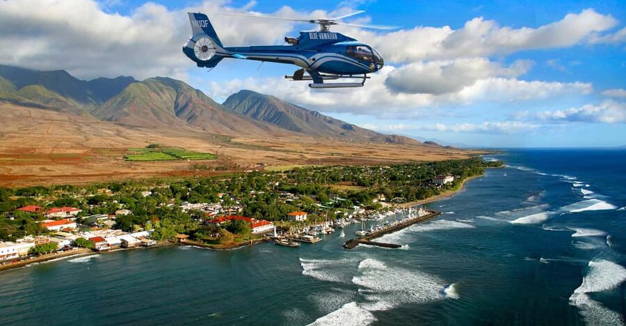 Maui: Waterfalls of West Maui and Molokai Helicopter Tour - Kaanapali, Kapalua, and Pelekunu Bay: beaches on one side, cliff valleys on the other