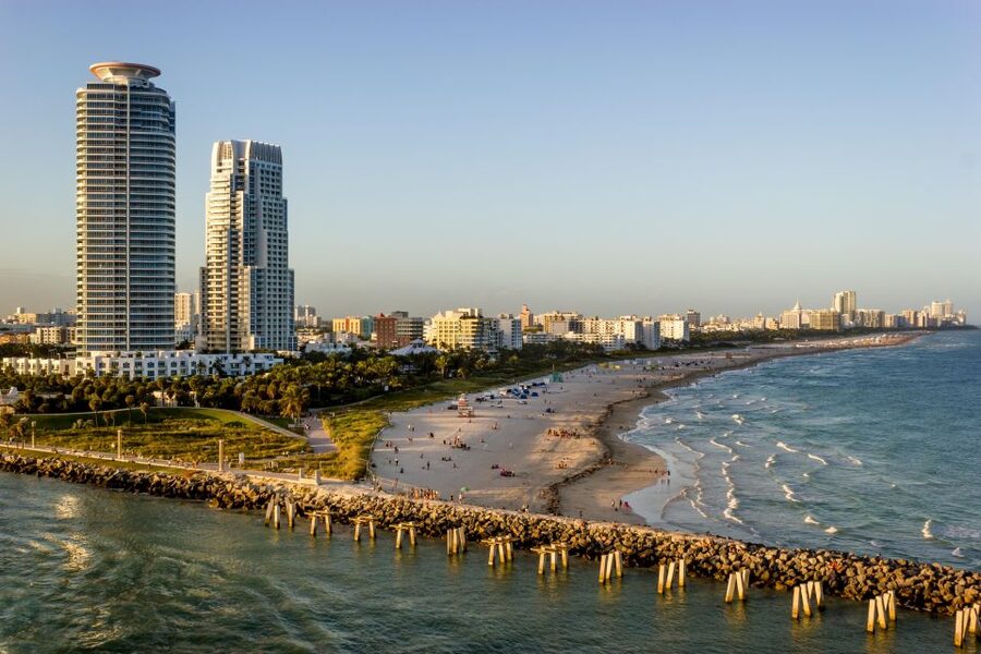 Miami: South Beach, Downtown & Islands Helicopter Tour - Coral Gables and Coconut Grove: the city’s calmer green side