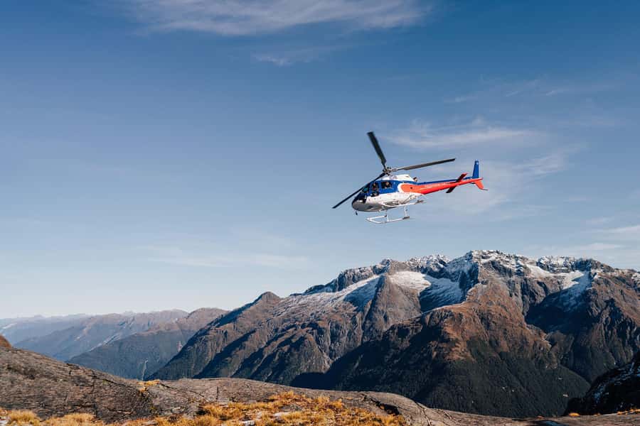 Milford Sound: 1.5-Hour Helicopter Tour with Two Landings - The remote alpine landing: snow, silence, and real bragging rights