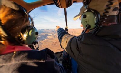 Moab: Canyon Country Sunset Helicopter Tour - Where the tour starts: Canyonlands Field Airport check-in flow