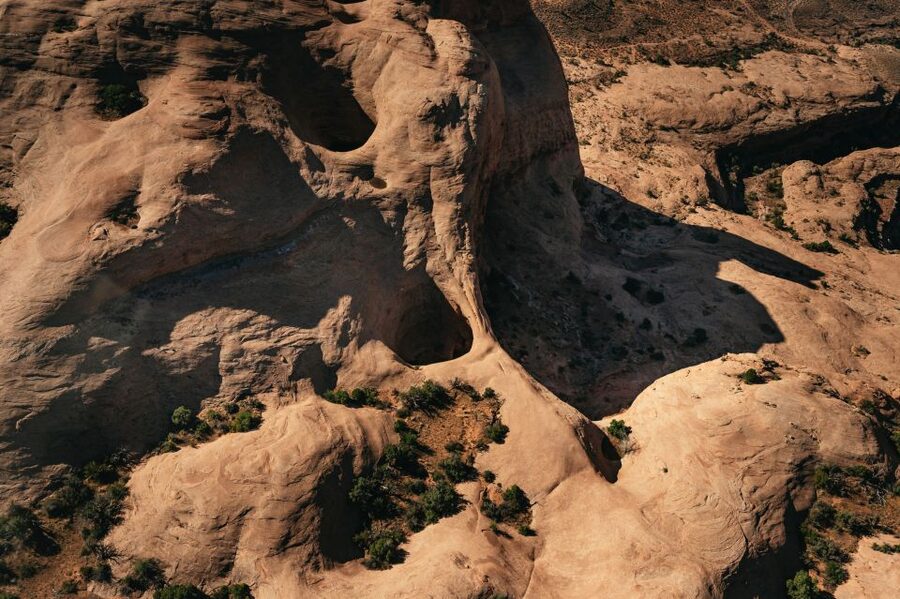 Moab: Corona Arch Canyon Run Helicopter Tour - Behind the Rocks Wilderness: fins and arches you can’t really appreciate from the ground