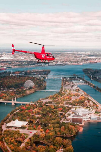 Montreal: Formula 1 Experience Helicopter Flight - Checking In at Helicraft: Safety, Pilot Chat, and That Pre-Flight Photo