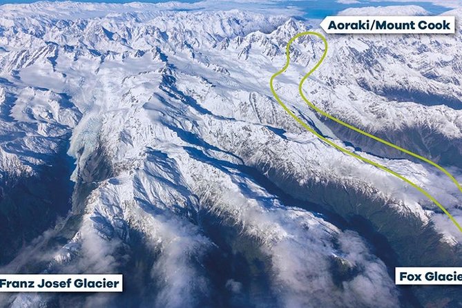 Mount Cook Spectacular Helicopter Flight from Fox Glacier - The Stops That Matter Most: Snow Landing on Aoraki/Mt. Cook