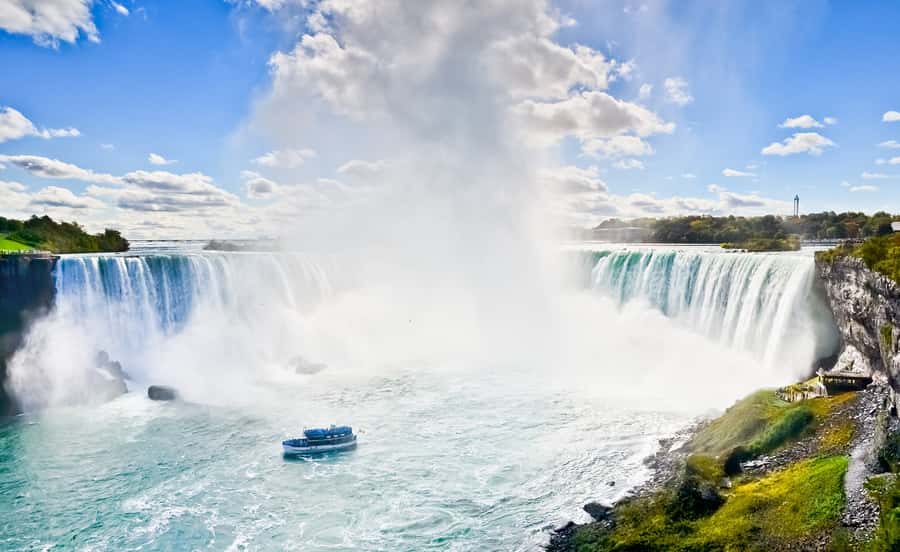 Niagara Falls USA: Boat Tour & Helicopter Ride with Transfer - When the boat is seasonal: your swap options