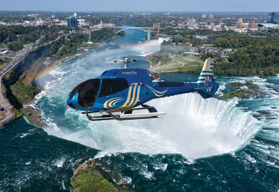 Niagara Falls, USA: Scenic Helicopter Flight over the Falls - Why a helicopter over Niagara feels like cheating (in a good way)