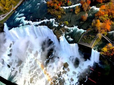 Niagara Falls, USA: Scenic Helicopter Flight over the Falls - Rainbow Air Tourism Center: the $25 million preflight vibe
