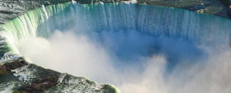 Niagara Falls, USA: Scenic Helicopter Flight over the Falls - Turning the day up: Niagara Virtual VR as a non-helicopter thrill