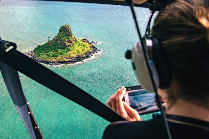 Oahu: 45 Minute Sights Unseen Helicopter Tour - Doors Off or On - Dole Plantation’s Pineapple Sea and the respectful Pearl Harbor pass