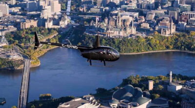 Ottawa: Helicopter Ride with Live Commentary - Getting Oriented at 1717 Rue Arthur-Fecteau
