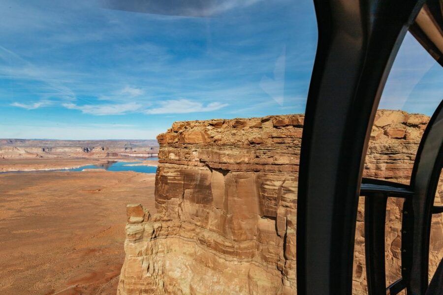 Page: Horseshoe Bend Helicopter Flight & Tower Butte Landing - The Tower Butte Landing: Why This Stop Feels Rare