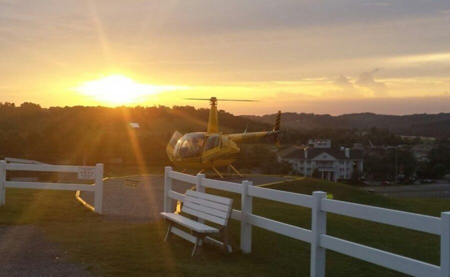 Pigeon Forge: Helicopter Tour of Gatllinburg - Where you meet the helicopter in Sevierville
