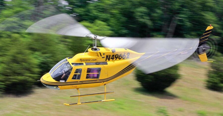 Pigeon Forge: Ridge Runner Helicopter Tour - Ridge Runner route: Chilhowee Mountains to Pigeon Forge views