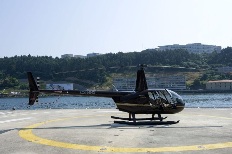 Porto: Douro River Helicopter Tour - Checking in at the Heliport of Massarelos: what it feels like
