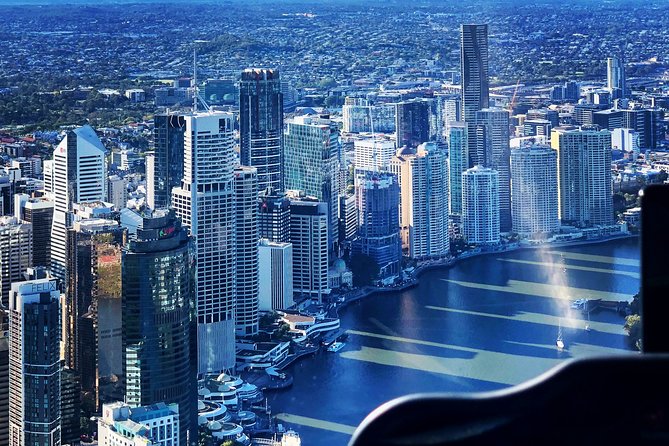 Private Brisbane City Helicopter Tour (Daytime Flight Experience) - Brisbane River flyover: twists and turns you can actually see