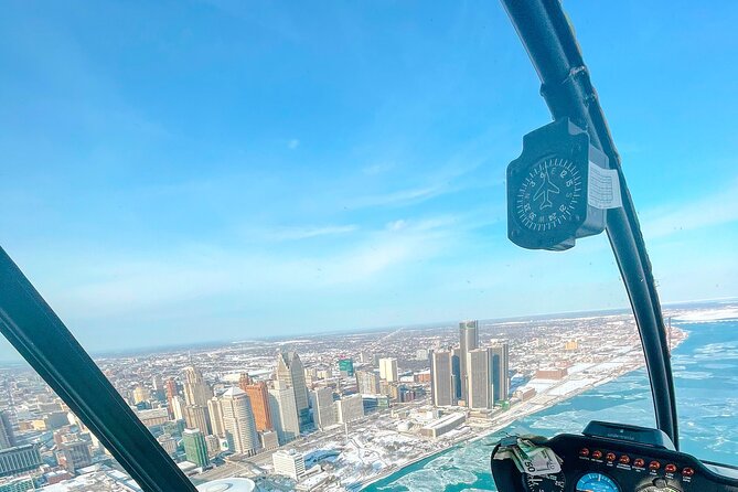 Private Downtown Detroit Helicopter Ride - Photos after landing: worth it for the right souvenir