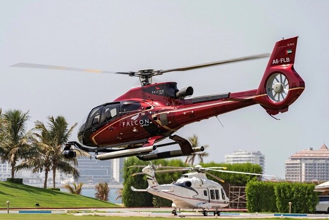 Private: Ultimate Dubai Helicopter Tour with Optional Transfers - Your private flight path: Atlantis, Burj Khalifa, and the Burj Al Arab