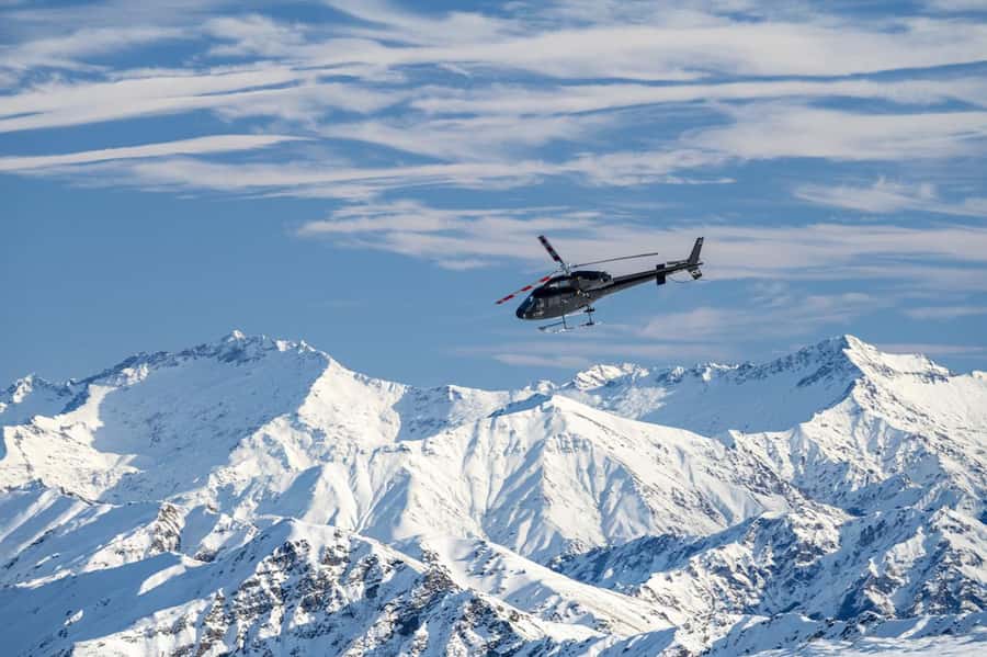 Queenstown Helicopter Flight with Snow Landing | 30 mins - Where you start: Heliworks Queenstown at 64 Grant Road