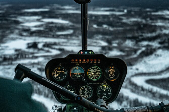 Reindeer and Heli Flightseeing Day Trip with Lunch - The 20-minute Arctic heli flightseeing: the part you will talk about later