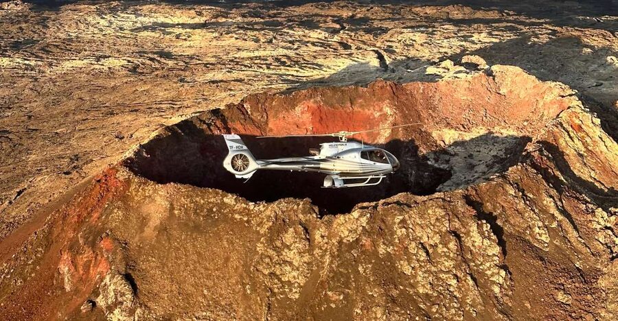 Reykjanes: Fagradalsfjall Eruption Helicopter Tour - What you’re likely to spot: craters, dry lava, and heat signs