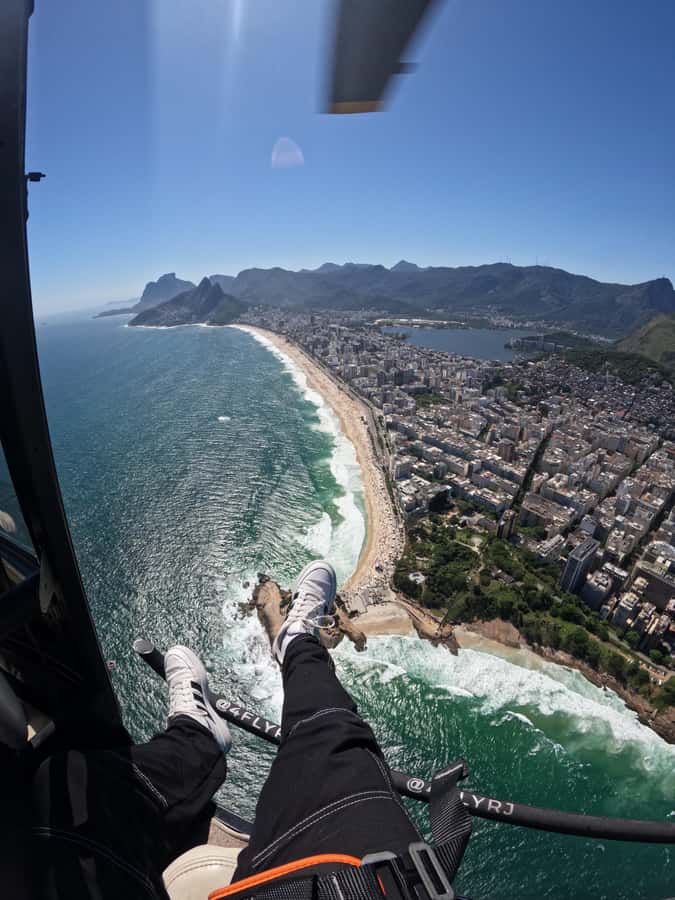 Rio de Janeiro: Helicopter Tour - The 25-Minute Route: Copacabana, Urca, Sugarloaf, and More Angles
