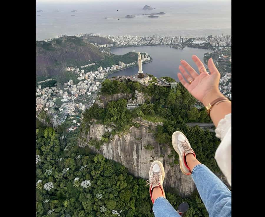 Rio de Janeiro Helicopter Tour | DOORS OFF - Joatinga, Pedra da Gávea, and São Conrado’s coastline