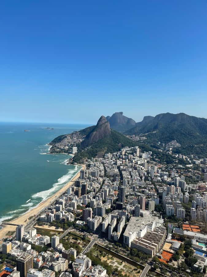 Rio de Janeiro Helicopter Tour | DOORS OFF - Morro Dois Irmãos and Leblon: the city’s iconic shapes
