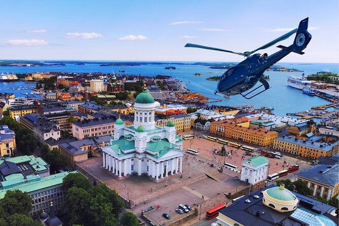 Sightseeing Helicopter Tour in Helsinki 45 Minutes - Floating Spa, Sea Parks, Embassies, and Yachting Clubs