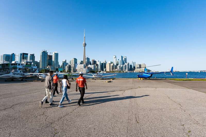 Toronto: City Sightseeing Helicopter Tour - Entering the Experience: Billy Bishop, Straight to the Window View
