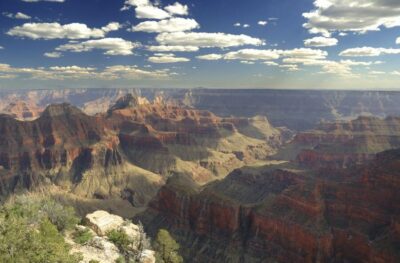 Tusayan: Grand Canyon Helicopter Ride with Optional Hummer - The Helicopter Route: South Rim Scale, Then North Rim Views