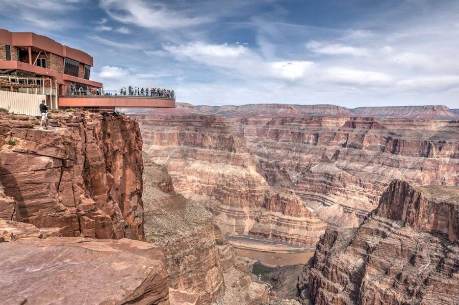Vegas: VIP West Rim Helicopter Tour + Skywalk Option - Hualapai Village: Native craft shopping with time to actually look
