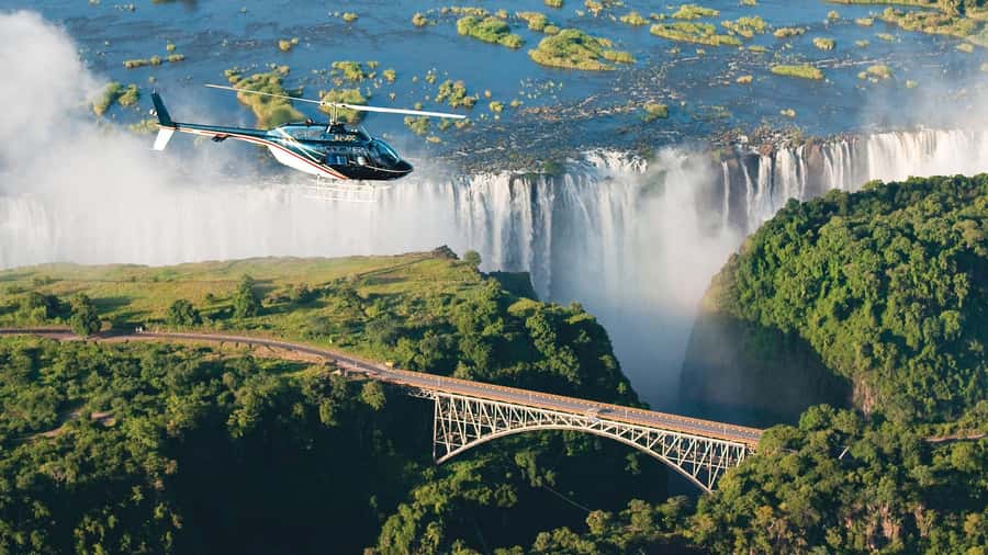 Victoria Falls: Scenic Helicopter Flight Over Victoria Falls - The heart of it: the Flight of Angels over Victoria Falls