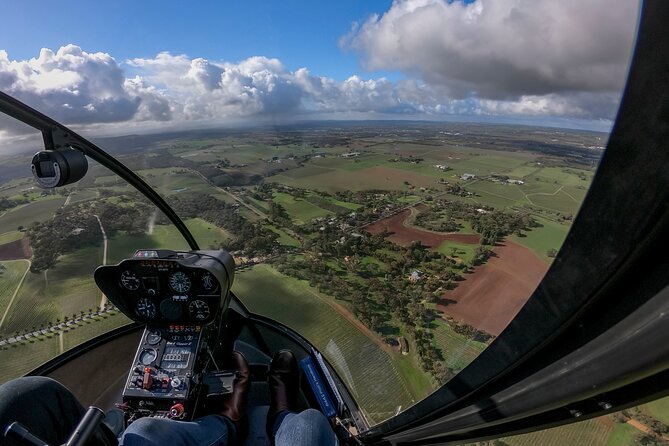 Western Ridge & Valley Floor: 20-Minute Helicopter Flight - Where you start: Barossa Helicopters at Hoffnungsthal Road (Lyndoch)