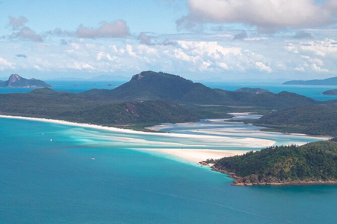 Whitehaven From Above - 30 minute Whitsunday Helicopter Tour - Flying back over Whitsunday Island, then Molle and Daydream