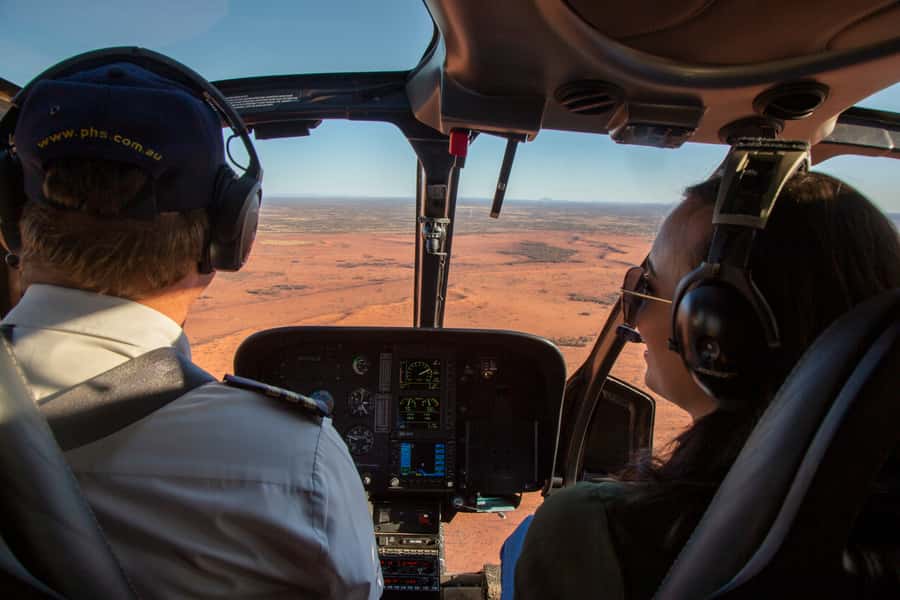 Yulara: Uluru and Kata Tjuta Sunset Helicopter Tour - Safety briefing and boarding: what to expect with steps, shoes, and luggage rules